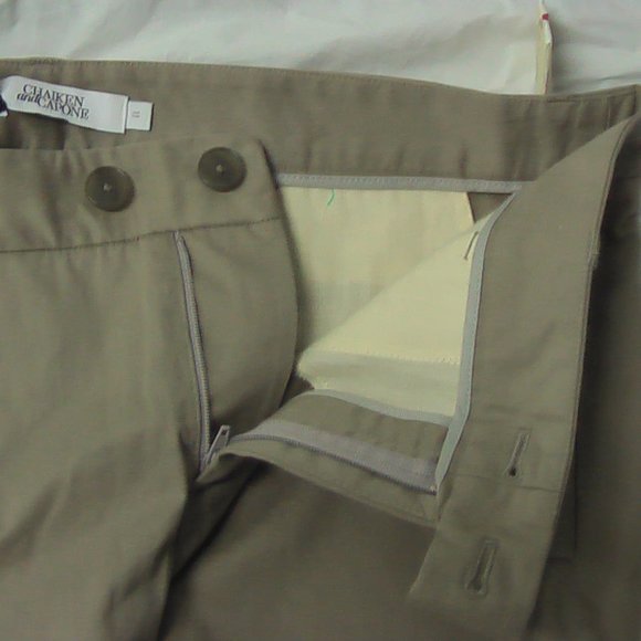 Chaiken & Capone Liz Shorts Grey 8 NWT - Picture 3 of 7